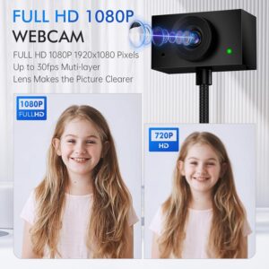 4K AI Webcam — Auto Frame, Eye Contact, Privacy Cover