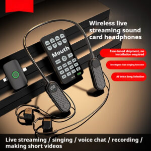 G15 Wireless Headset — Live Streaming & Singing